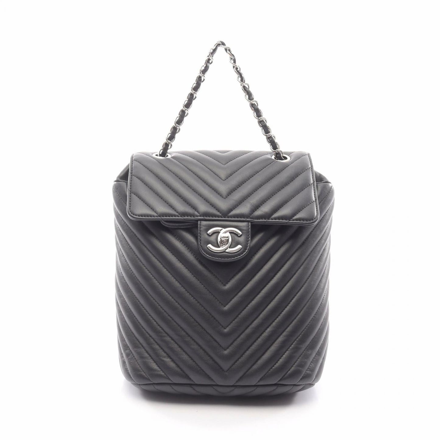 Chanel V-stitch Chevron Lambskin Backpack