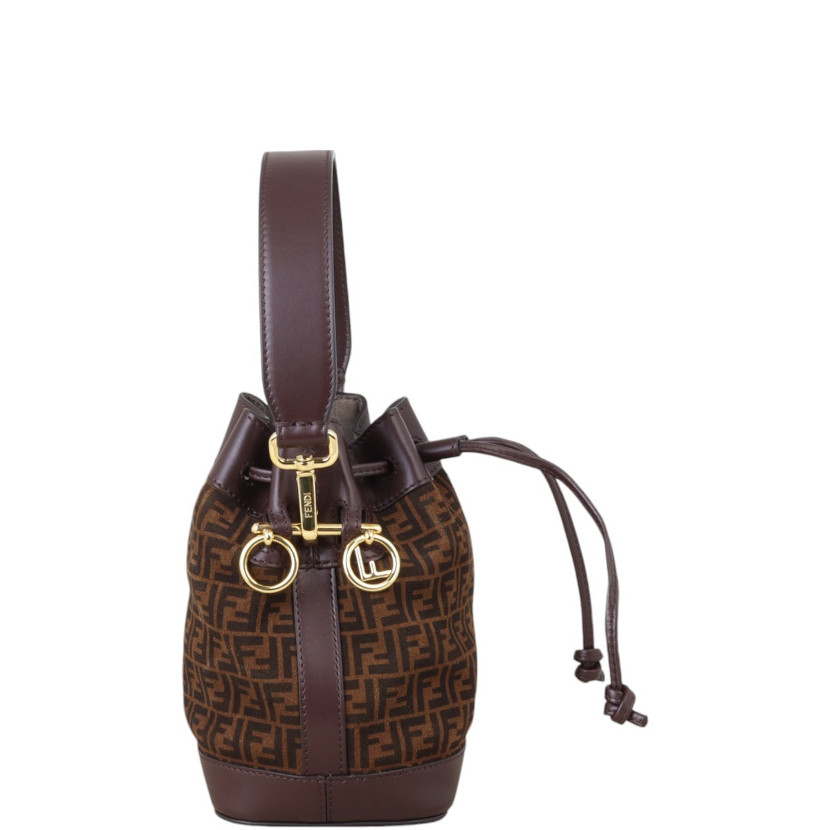 Fendi Mon Tresor Suede Mini Bucket Bag