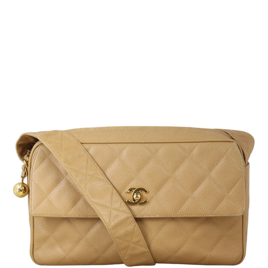 Chanel CC Quilted Flap Camera Bag