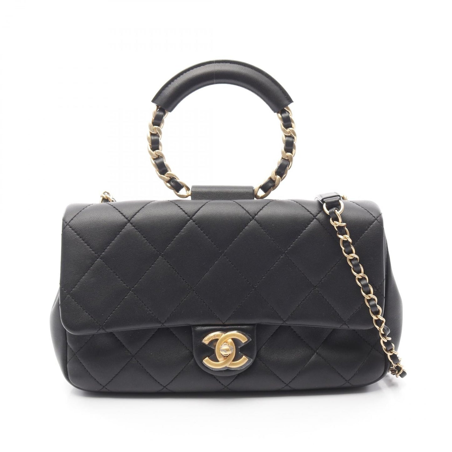 Chanel MatelassÃ© Leather 2way Bag