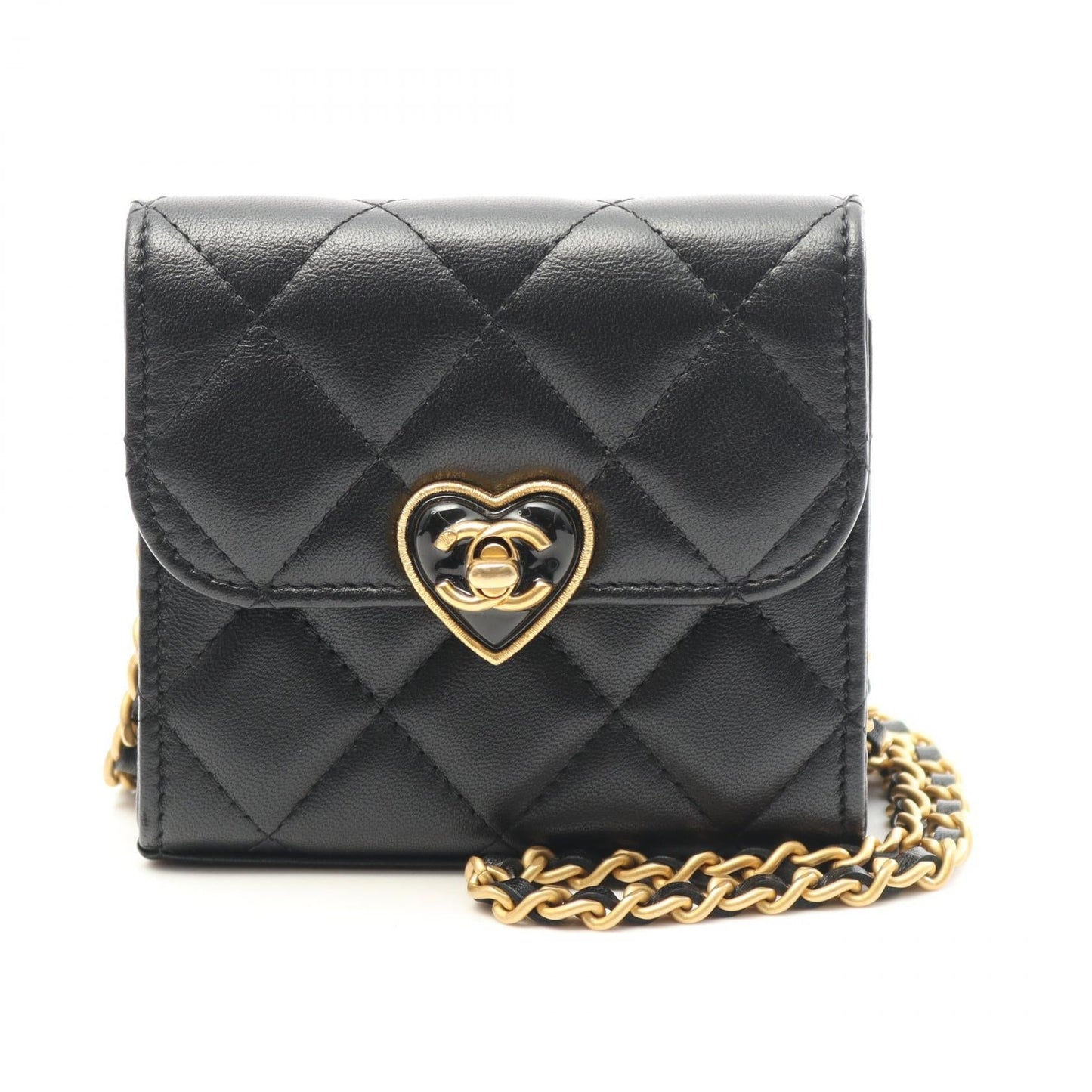 Chanel Mini Mini Matelasse Lambskin Shoulder Bag