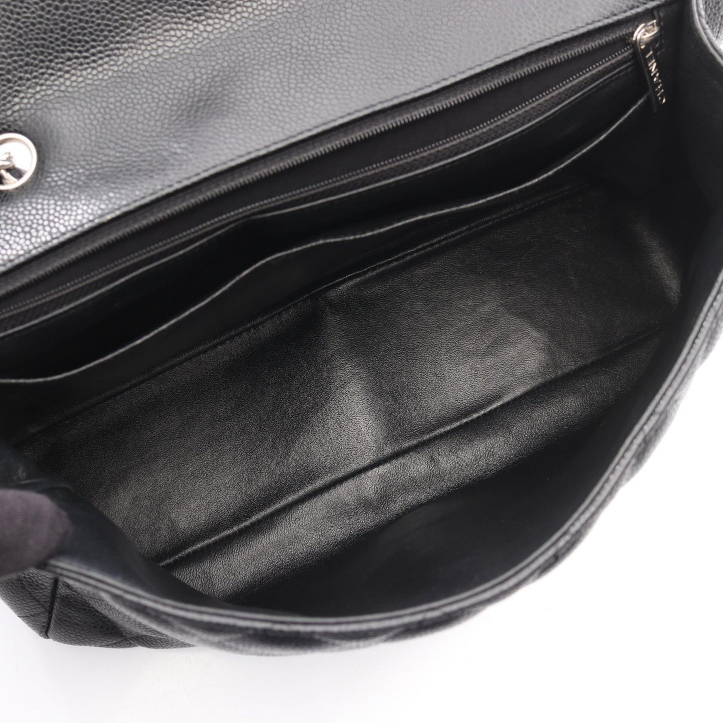 Chanel Deauville Grained Calfskin Shoulder Bag