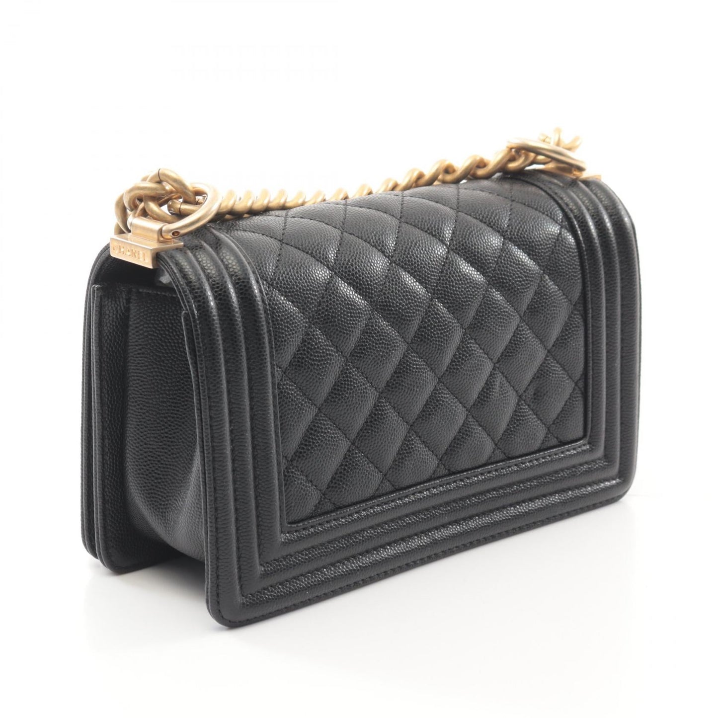 Chanel Boy Chanel Grained Calfskin Shoulder Bag