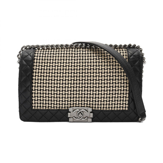 Chanel Boy Chanel Lambskin Shoulder Bag