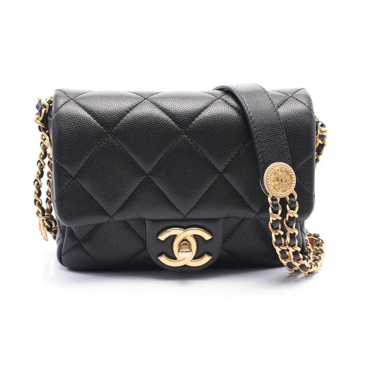 Chanel MatelassÃ© Grained Calfskin Shoulder Bag
