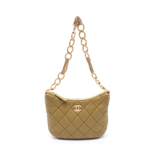 Chanel Small Hobo Leather Shoulder Bag