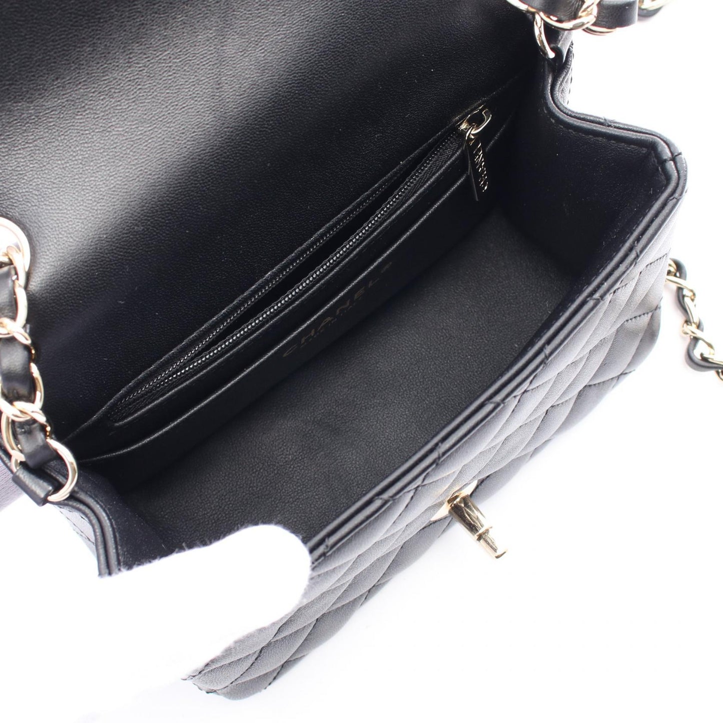 Chanel Mini MatelassÃ© Lambskin Shoulder Bag