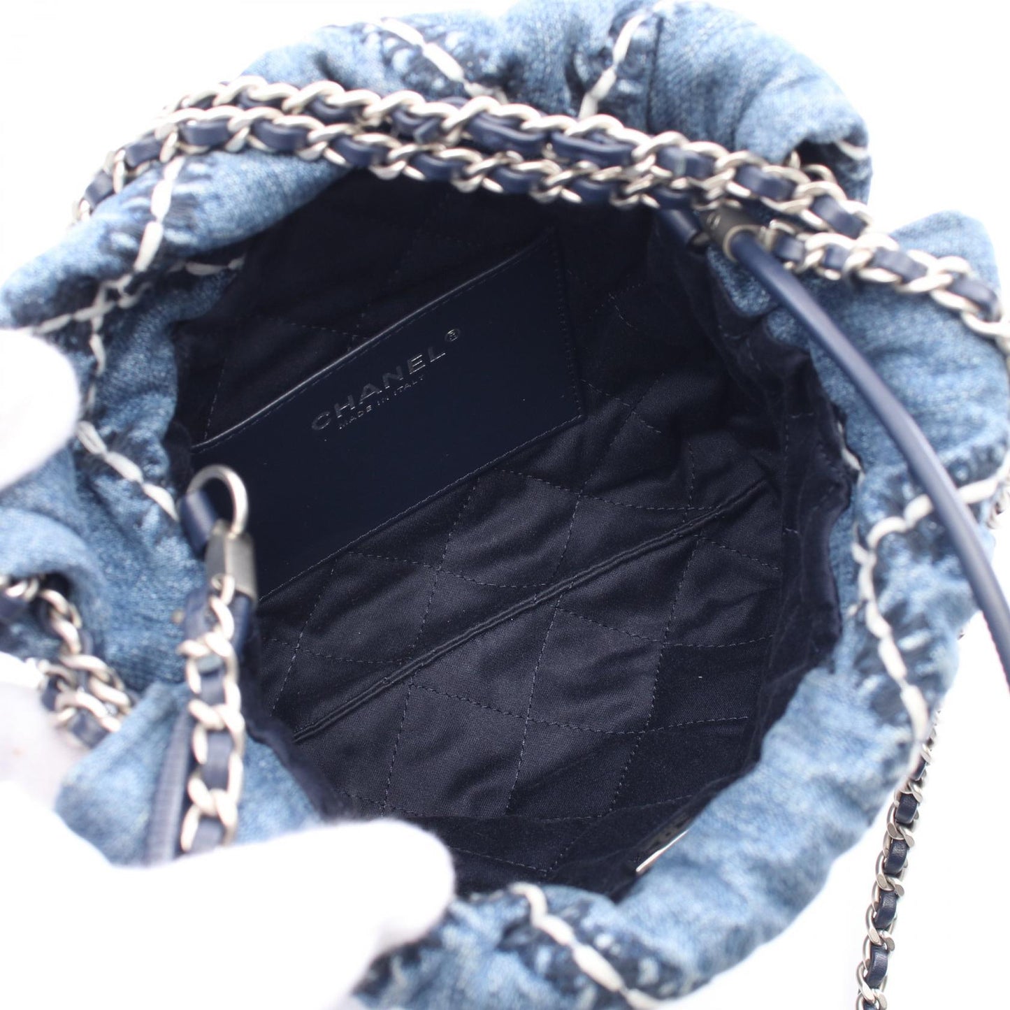 Chanel CHANEL 22 Denim Shoulder Bag