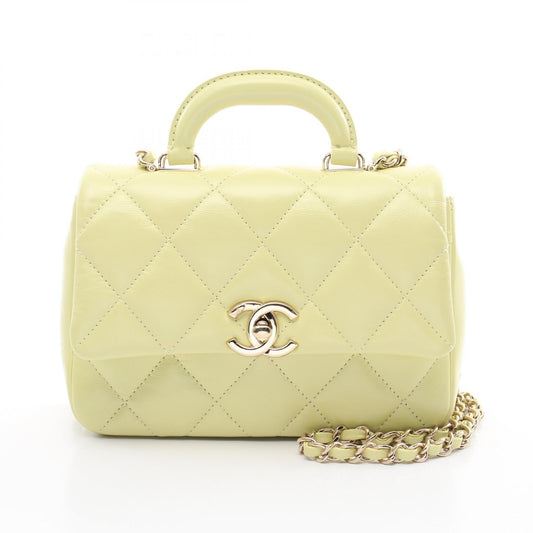 Chanel Mini MatelassÃ© Leather 2way Bag
