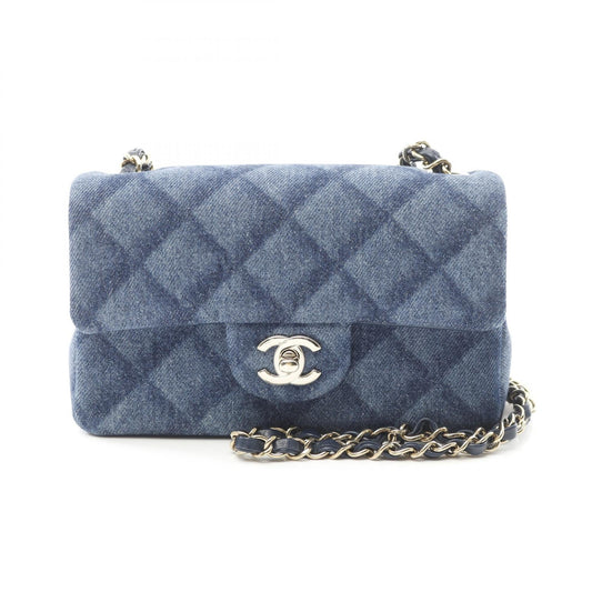 Chanel Mini MatelassÃ© 20 Denim Shoulder Bag
