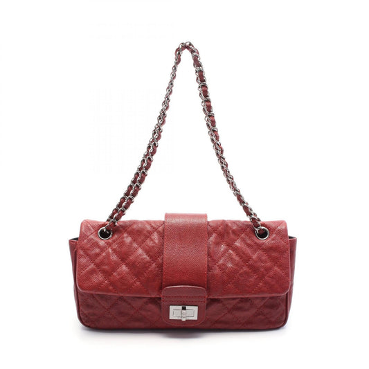 Chanel 2.55 Grained Calfskin Shoulder Bag