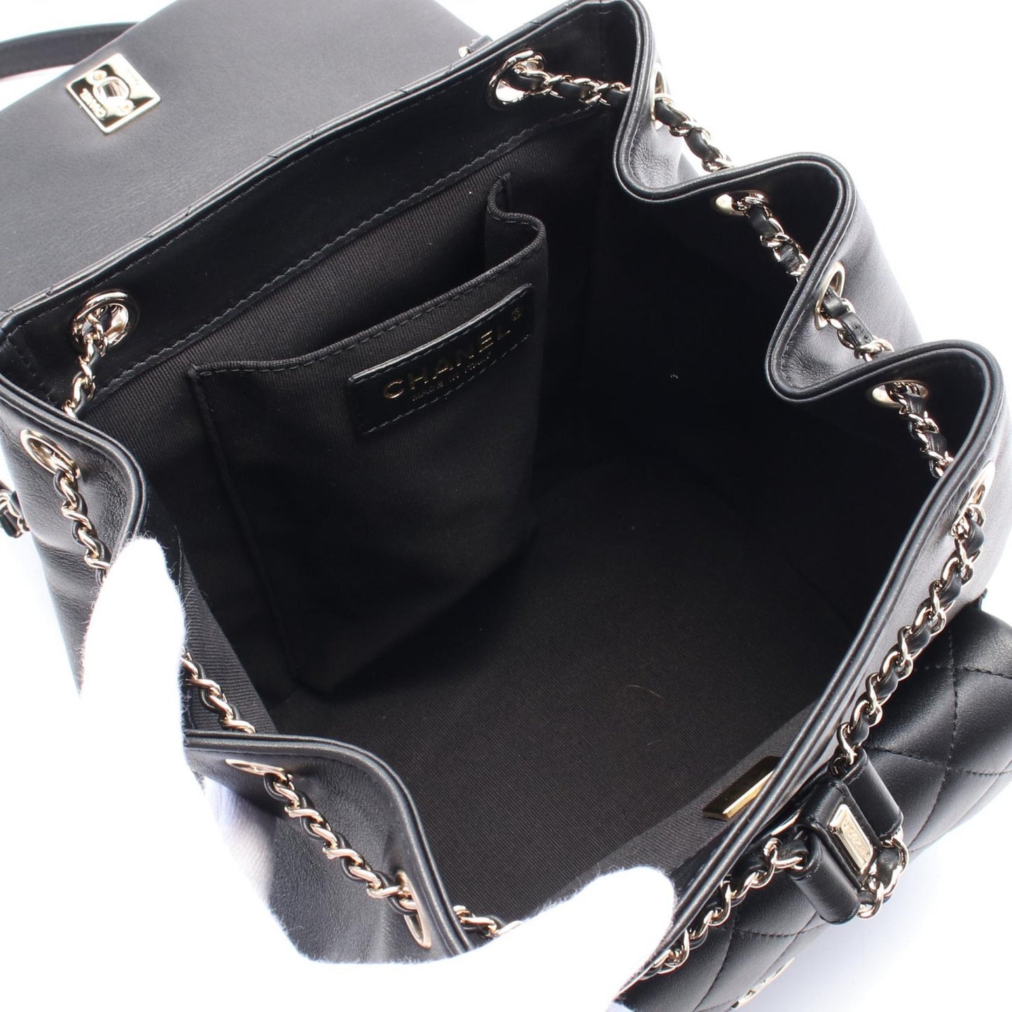 Chanel MatelassÃ© Lambskin Backpack