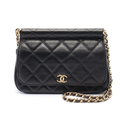 Chanel MatelassÃ© Grained Calfskin Shoulder Bag