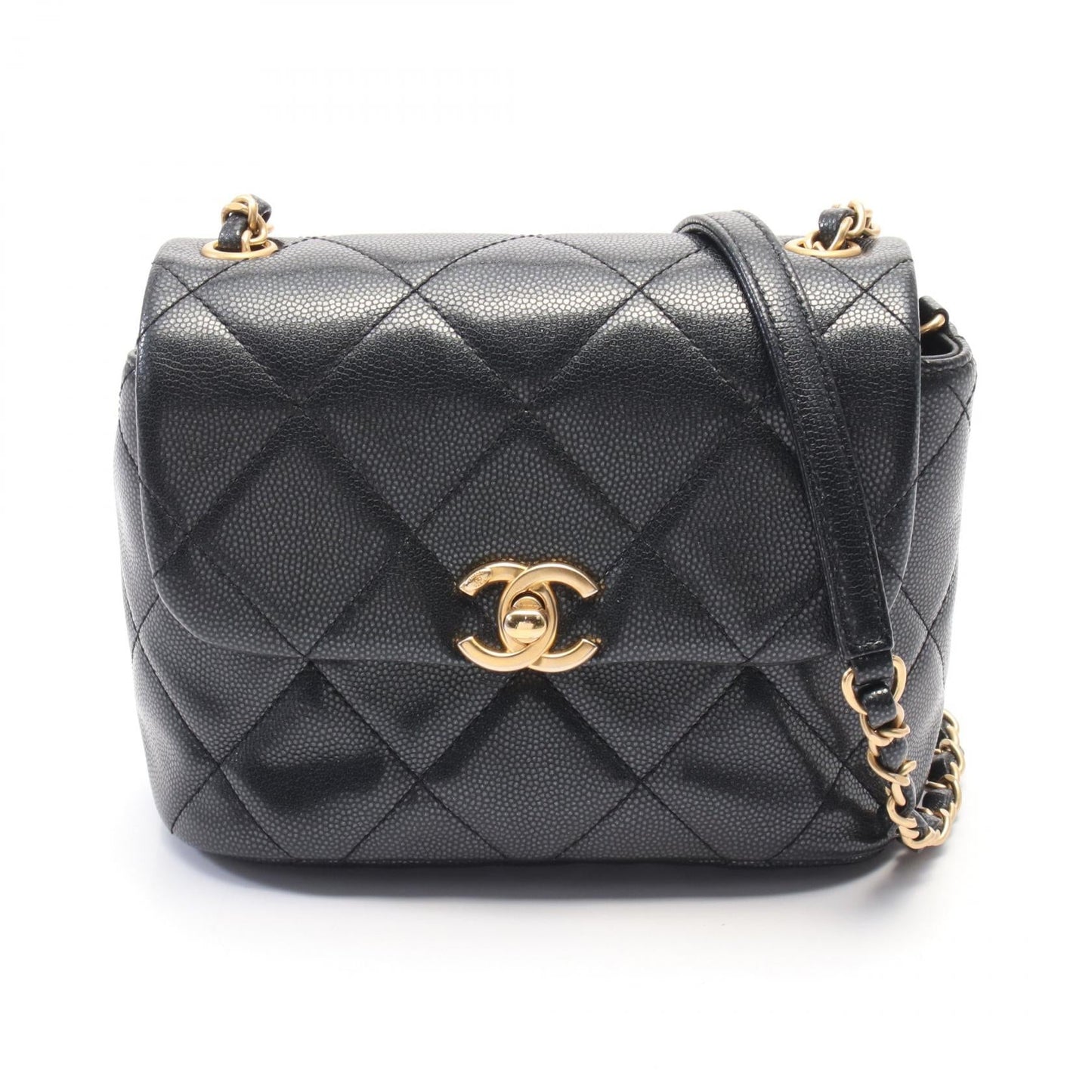 Chanel Calfskin Shoulder Bag