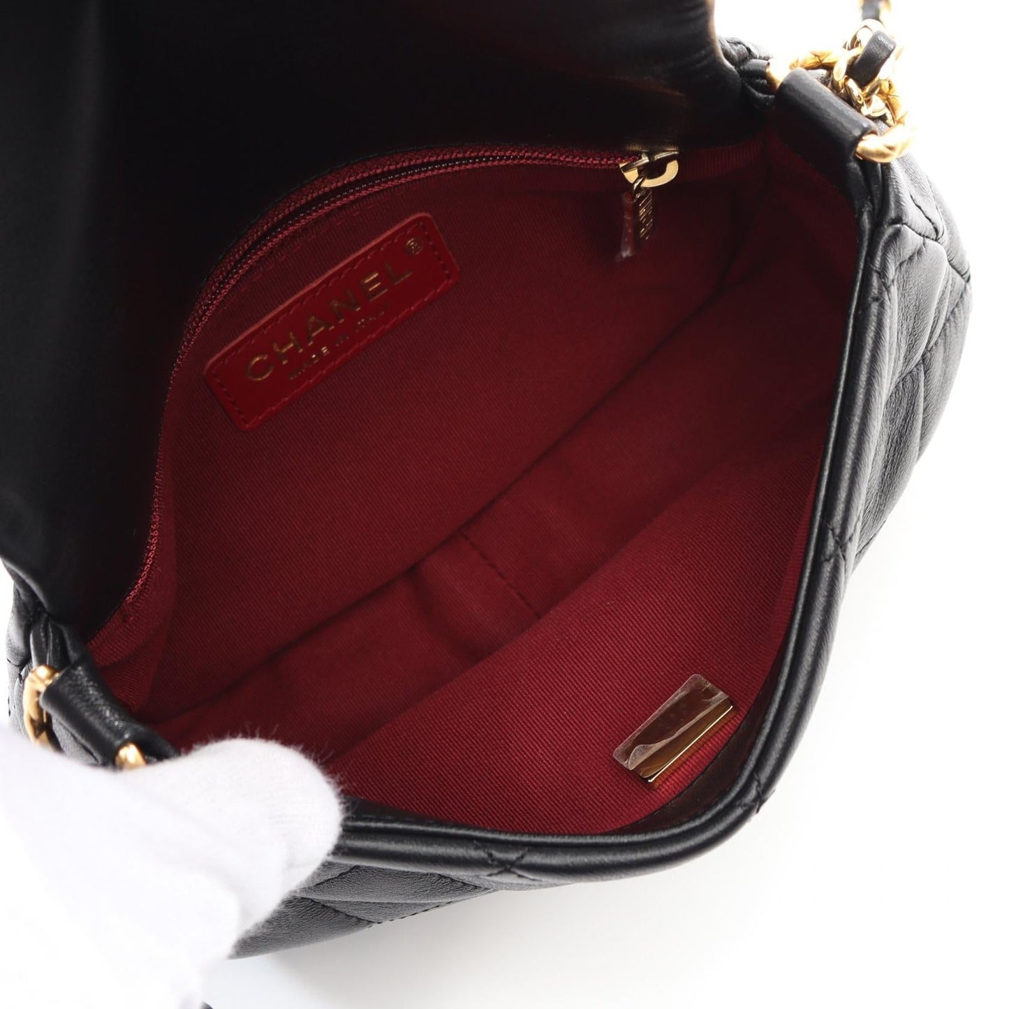 Chanel Matelasse Lambskin Shoulder Bag