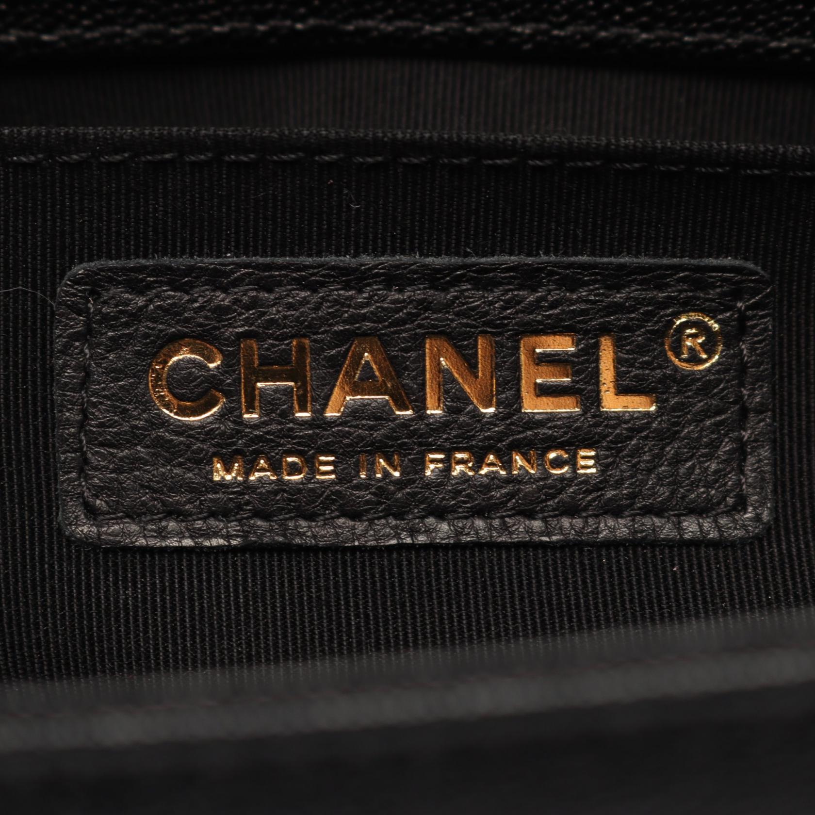 Chanel Boy Chanel V Stitch Chevron Calfskin Shoulder Bag