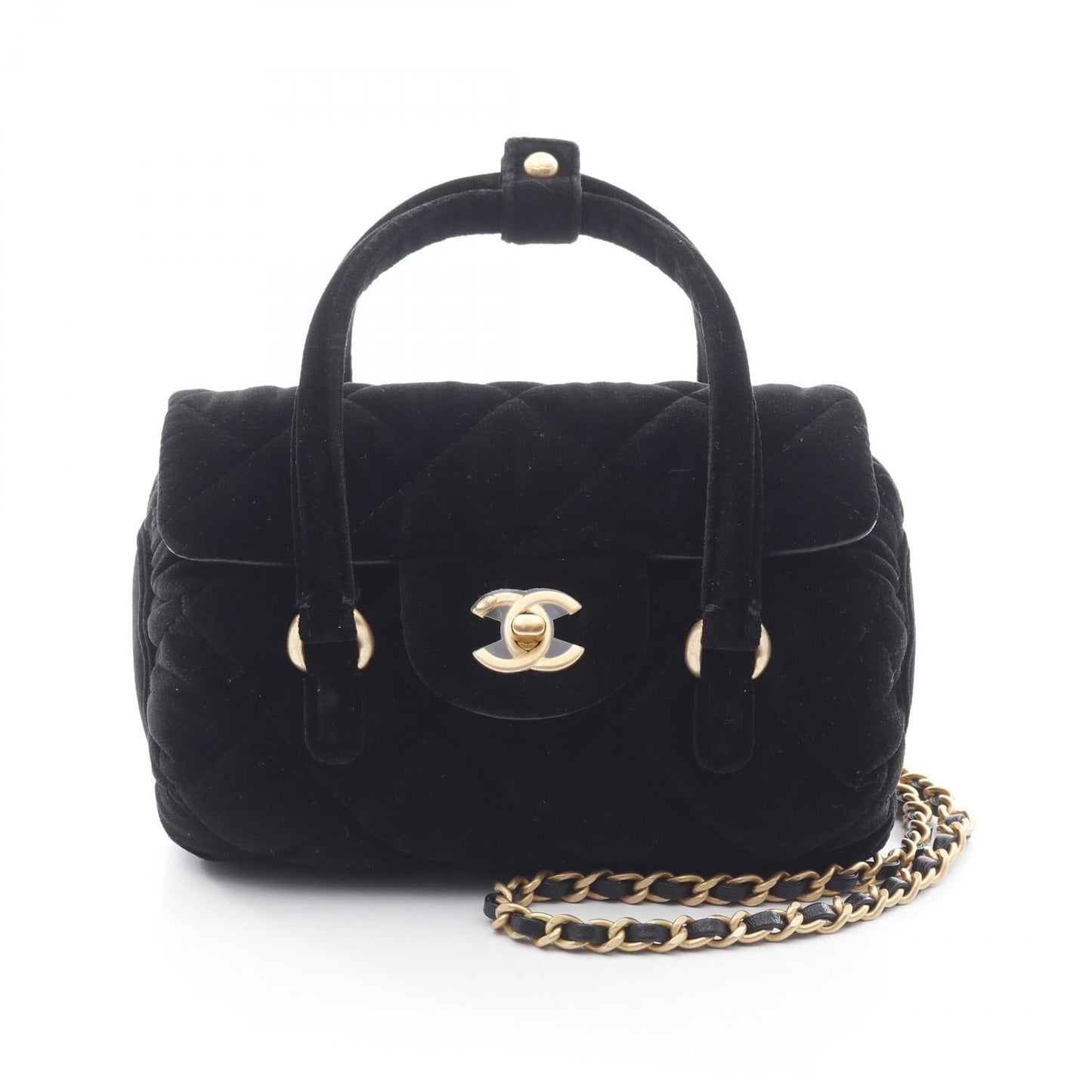 Chanel MatelassÃ© Fabric Shoulder Bag