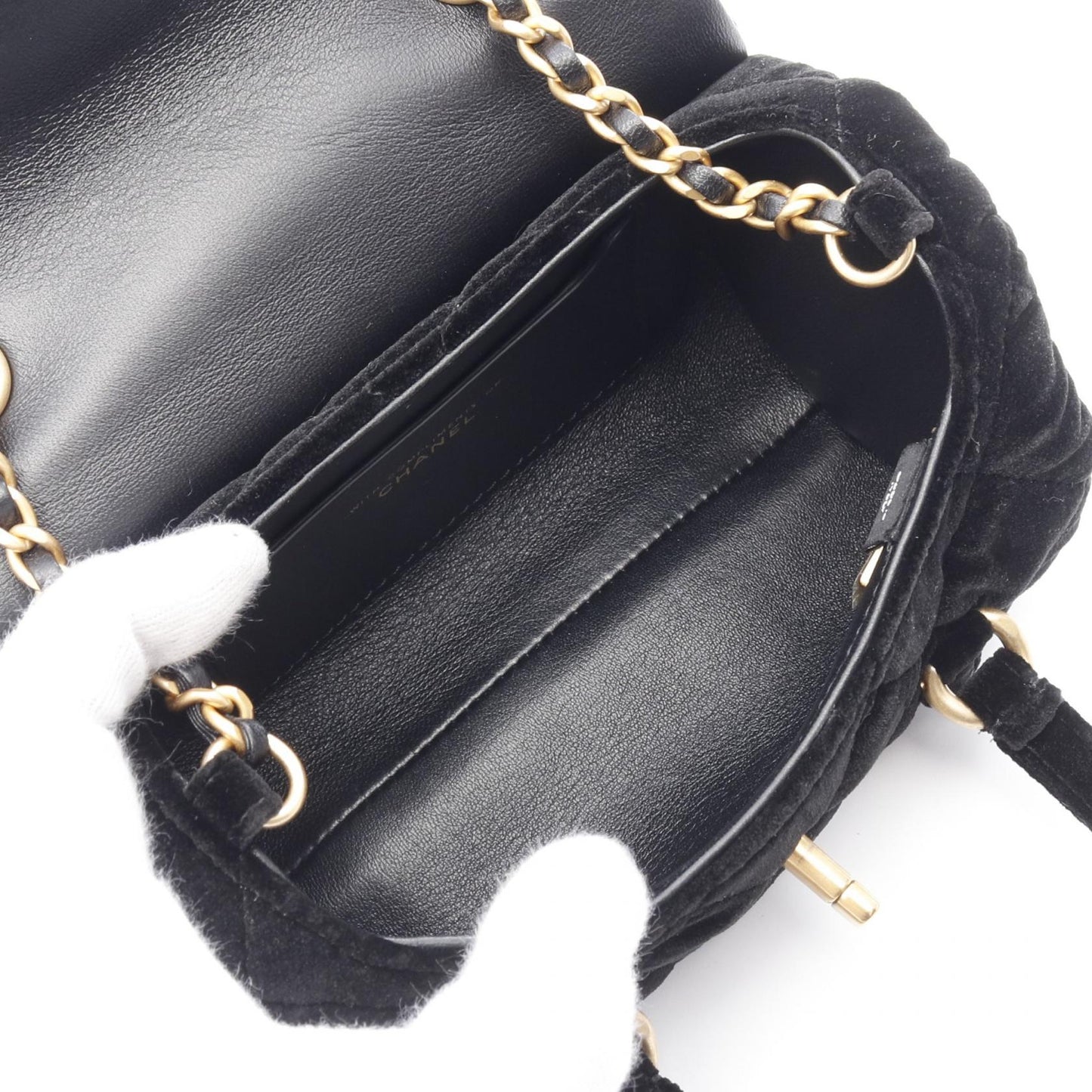 Chanel MatelassÃ© Fabric Shoulder Bag