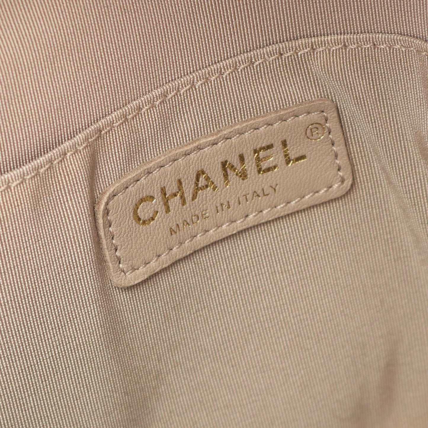 Chanel MatelassÃ© Fabric Leather Backpack