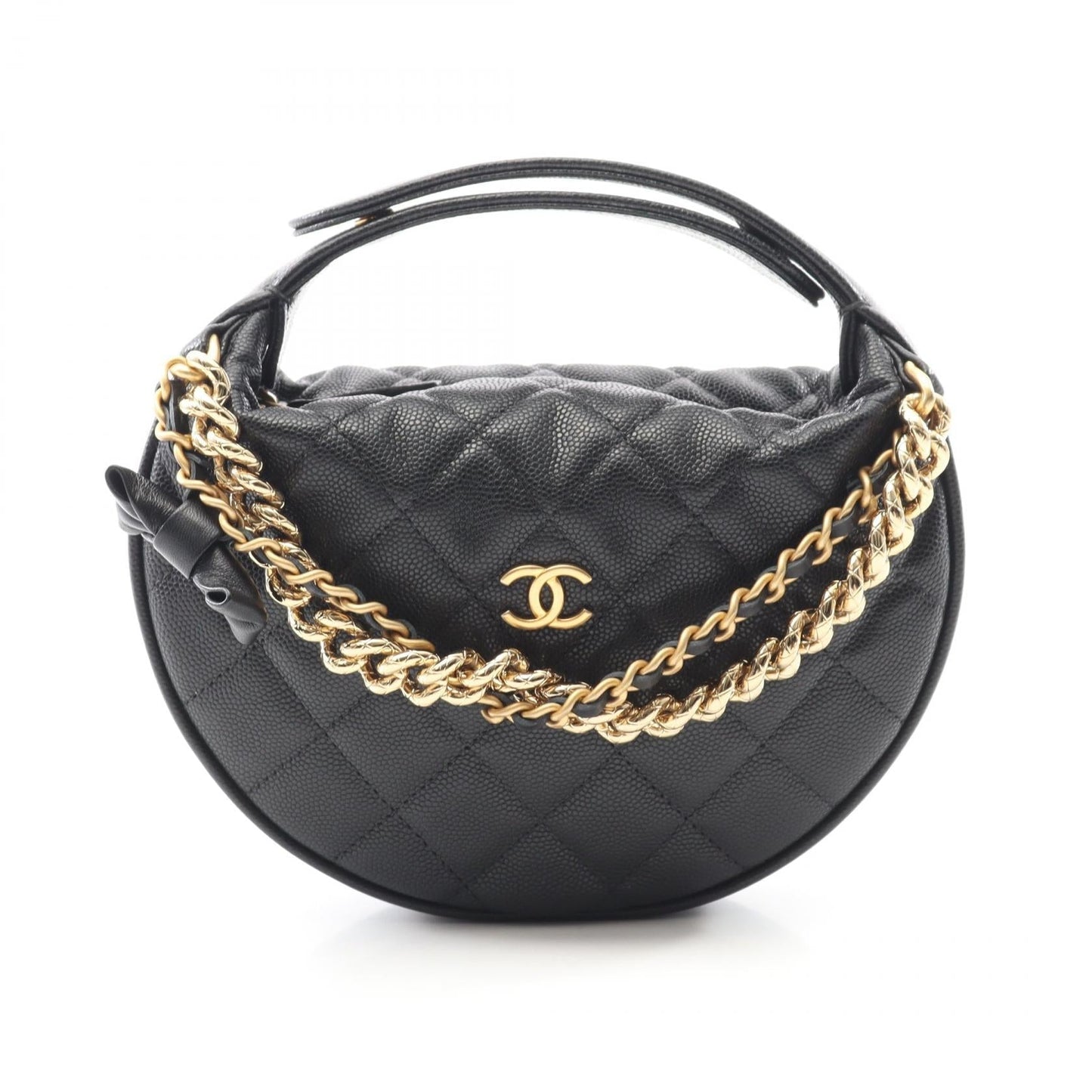 Chanel MatelassÃ© Calf Handbag