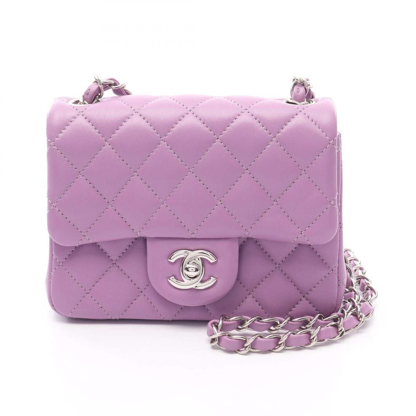 Chanel Mini MatelassÃ© Lambskin Shoulder Bag