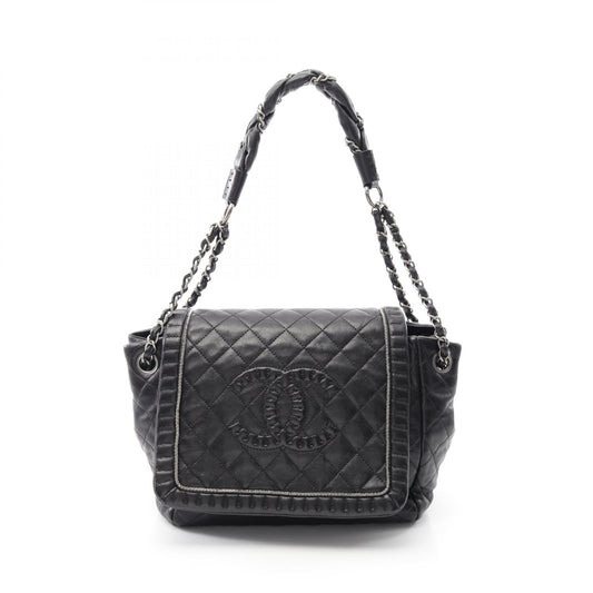 Chanel Coco Mark Lambskin Shoulder Bag