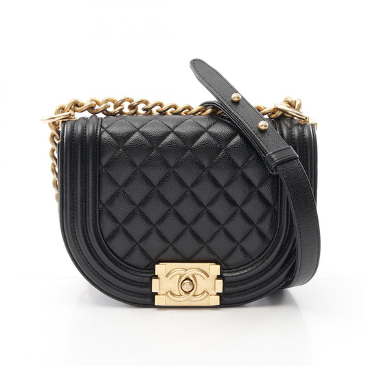 Chanel Boy Chanel Grained Calfskin Shoulder Bag