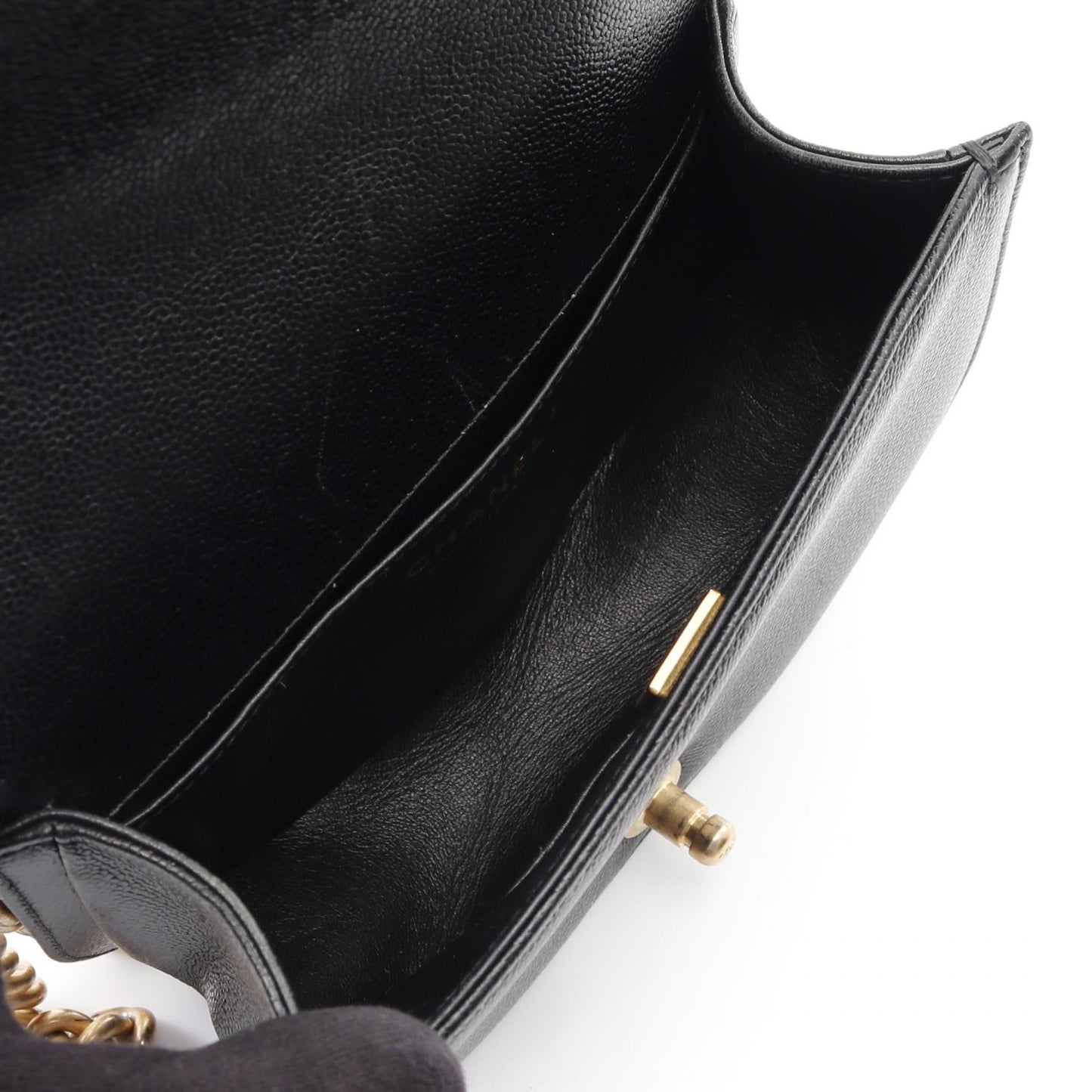 Chanel Boy Chanel Grained Calfskin Shoulder Bag