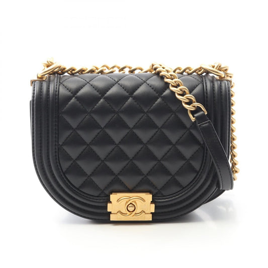 Chanel Boy Chanel Lambskin Shoulder Bag
