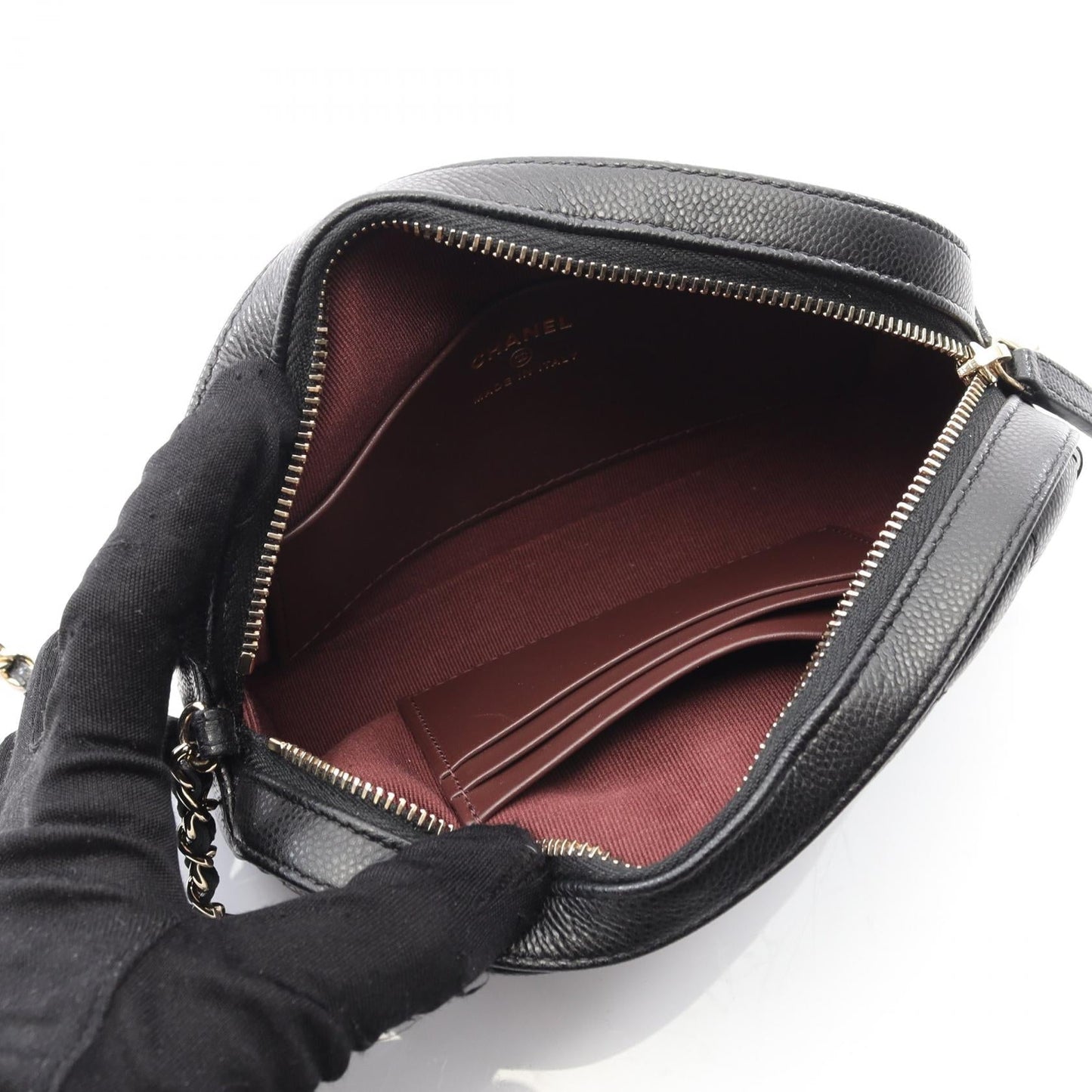 Chanel MatelassÃ© Grained Calfskin Shoulder Bag