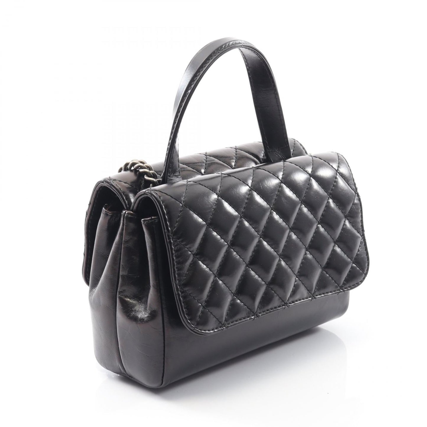 Chanel Matelasse Leather 2way Shoulder Bag