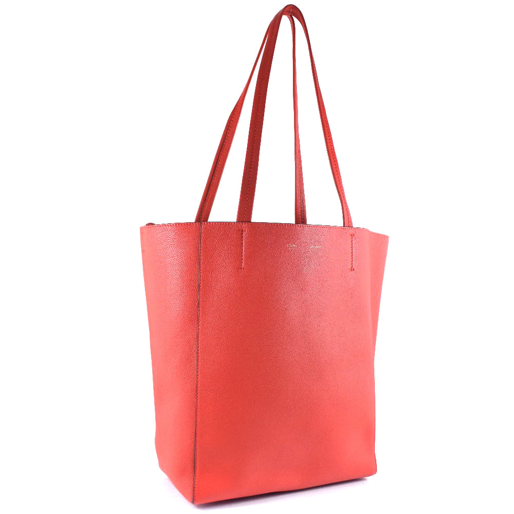 CELINE Tote Bag 175543 YNF 27SX Calfskin Red With porch Hippo phantom Women