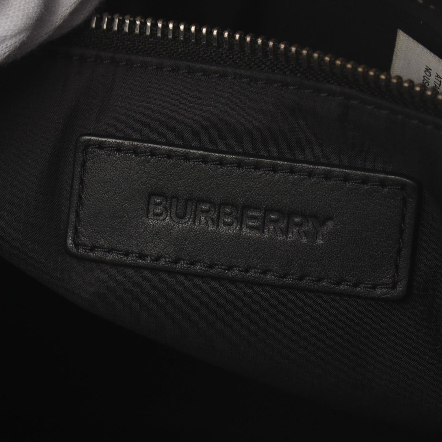 Burberry ECONYL Nylon Leather Tote Bag