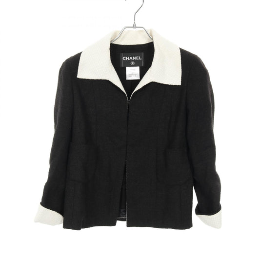 Chanel Wool Cotton Jacket Handbag