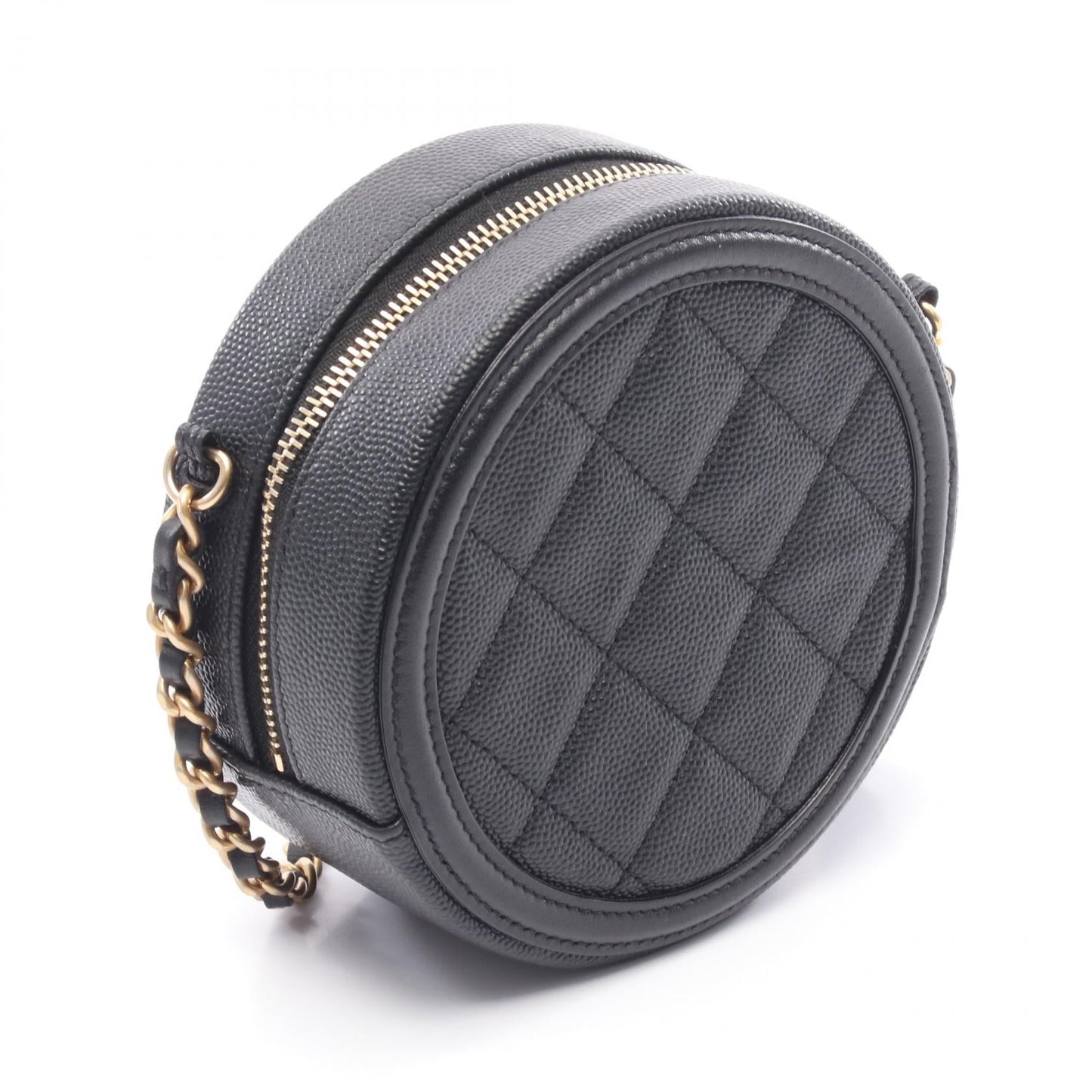 Chanel CC Filigree Calf Shoulder Bag