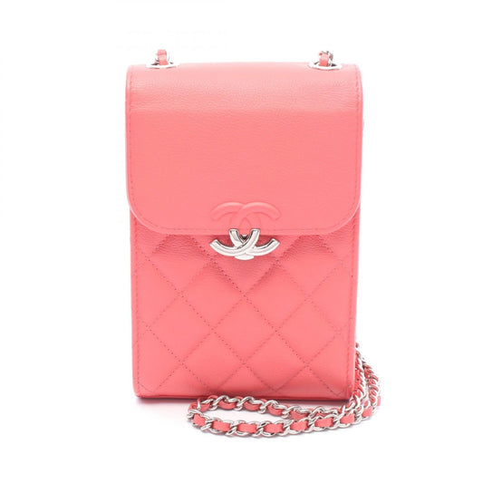 Chanel Half Coco Matelasse Calf Shoulder Bag