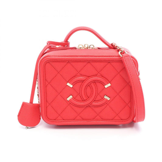 Chanel CC Filigree Small Calf 2way Bag