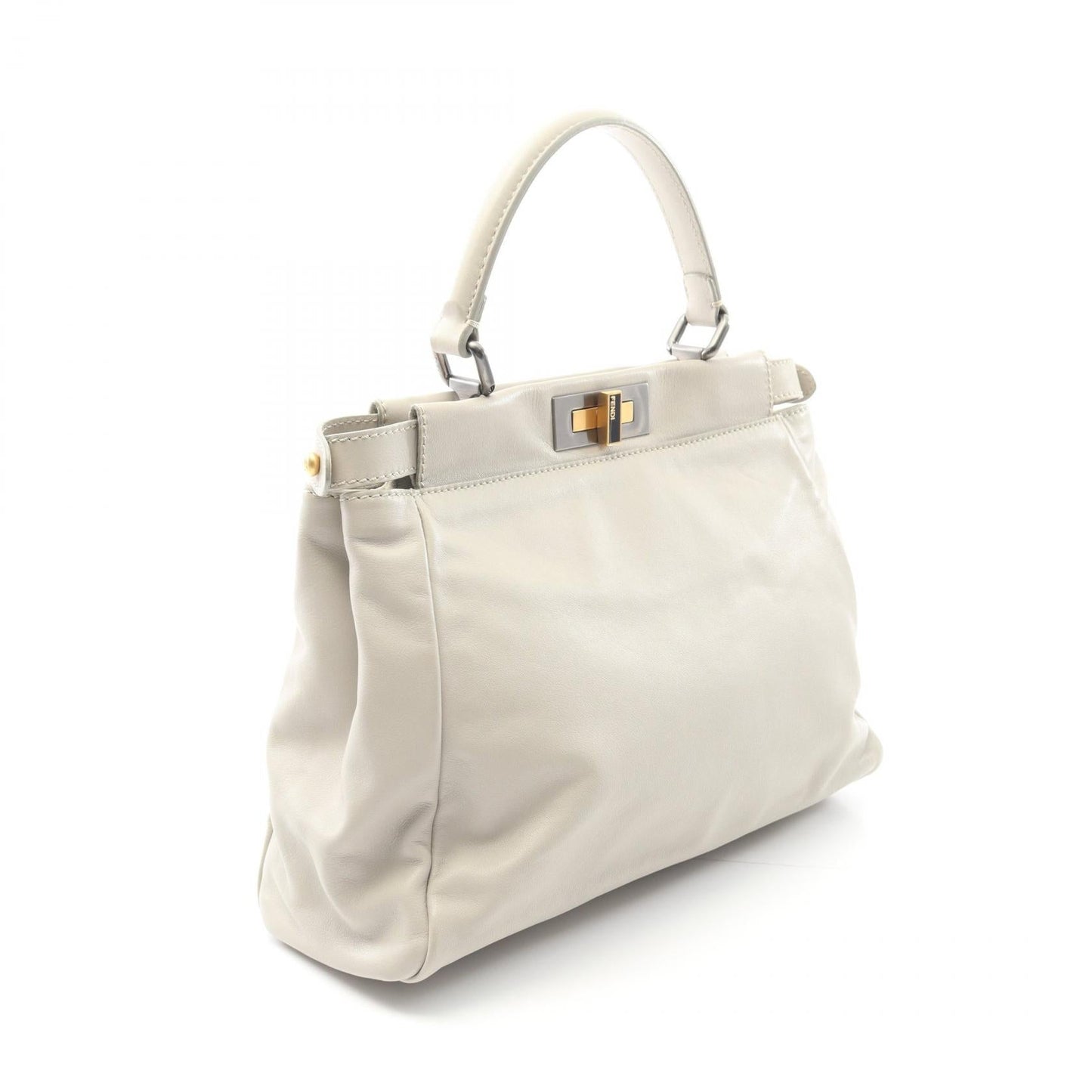 Fendi Peekaboo Leather Handbag