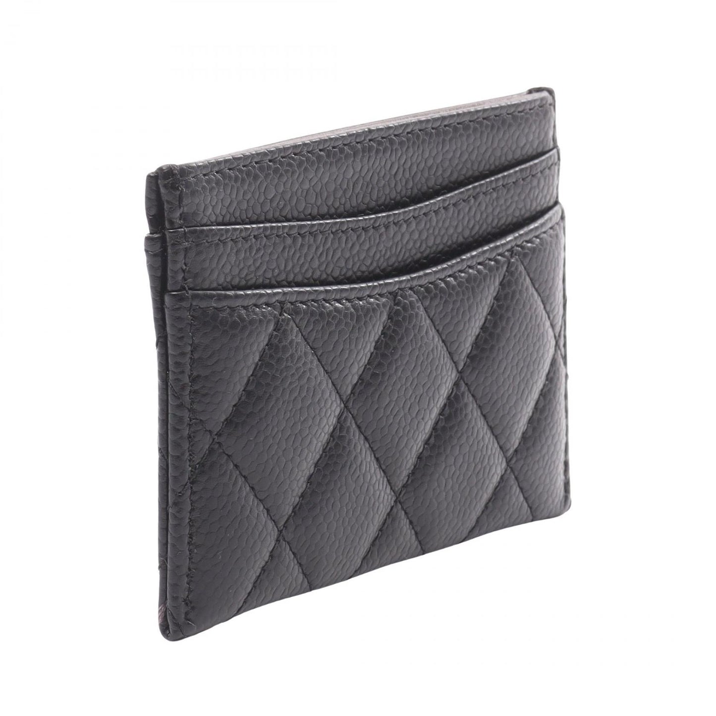 Chanel Matelasse Grained Calfskin Card Case Handbag