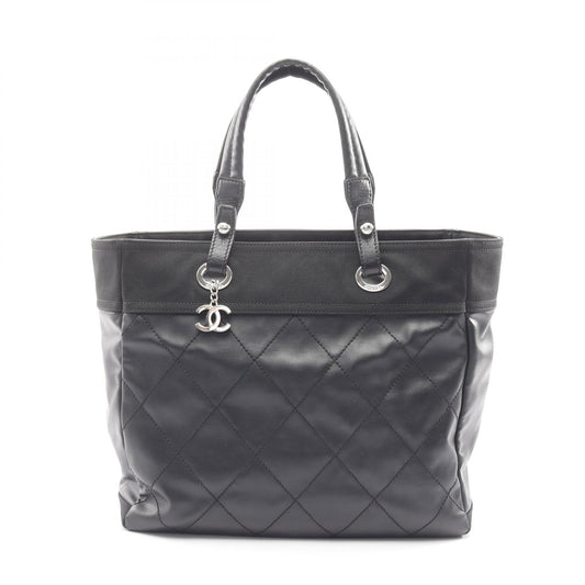 Chanel Paris Biarritz PVC Coated Canvas Tote Bag