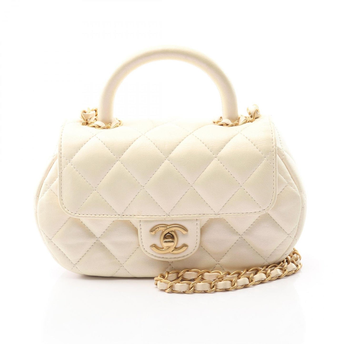 Chanel MatelassÃ© Lambskin 2way Shoulder Bag