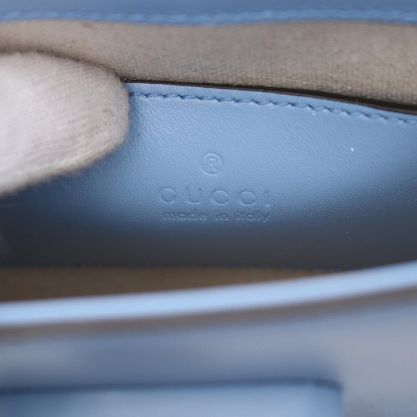 Gucci Bamboo Leather Handbag
