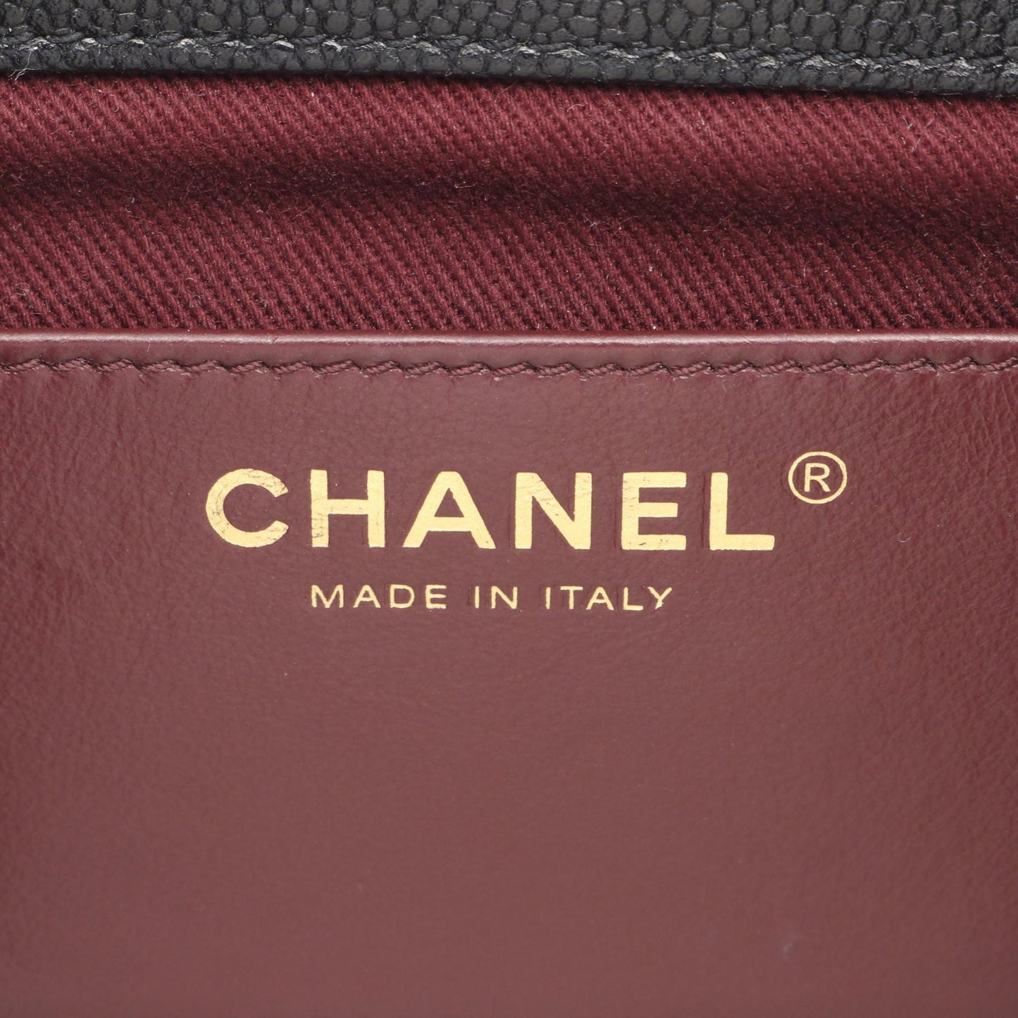 Chanel MatelassÃ© Grained Calfskin Backpack
