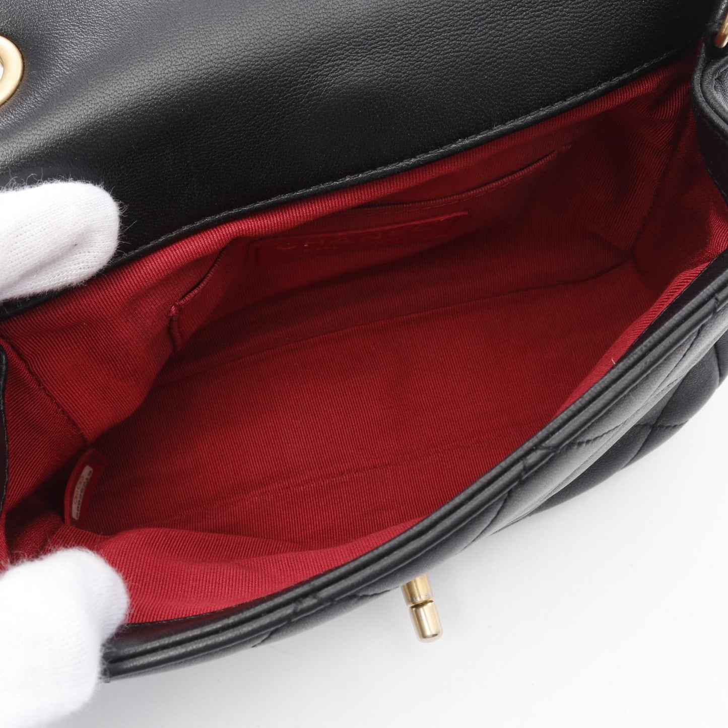 Chanel AS1357 Lambskin Shoulder Bag