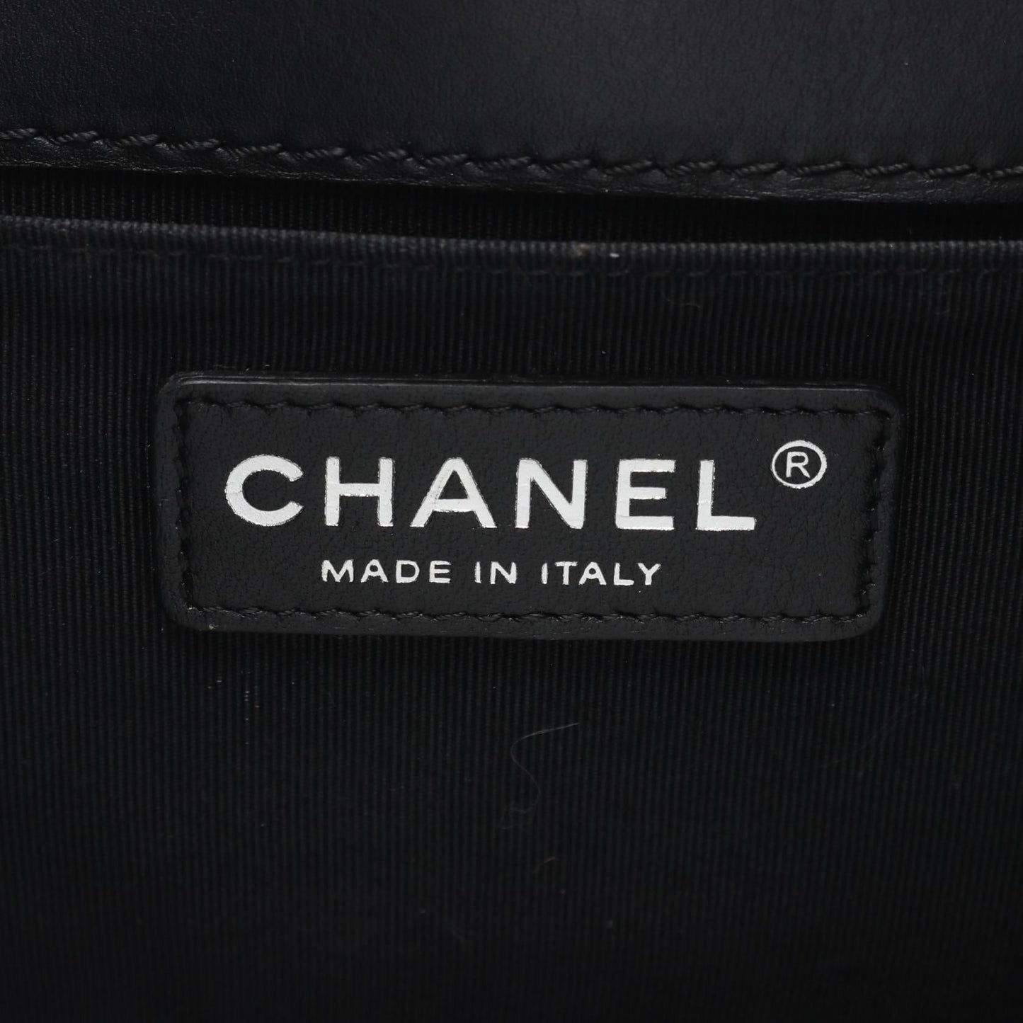 Chanel Boy Chanel Patent Leather Shoulder Bag
