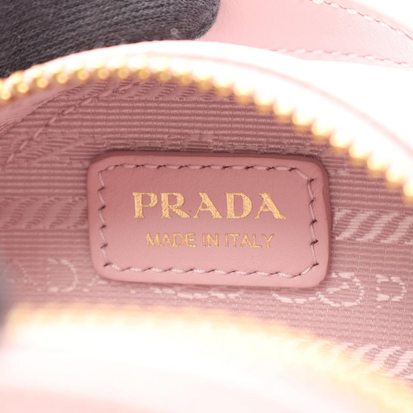 Prada Saffiano Triangle Mini Shoulder Bag
