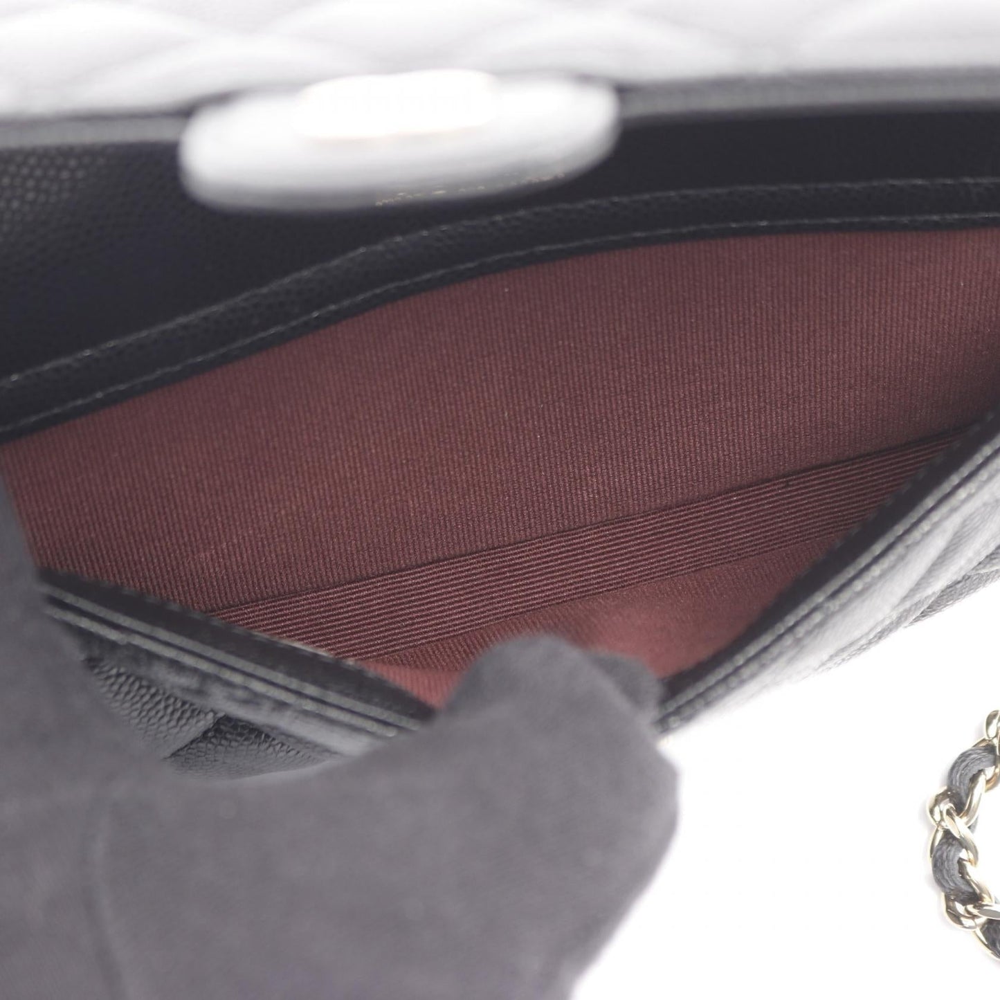 Chanel Matelasse Grained Calfskin Chain Phone Case Shoulder Bag
