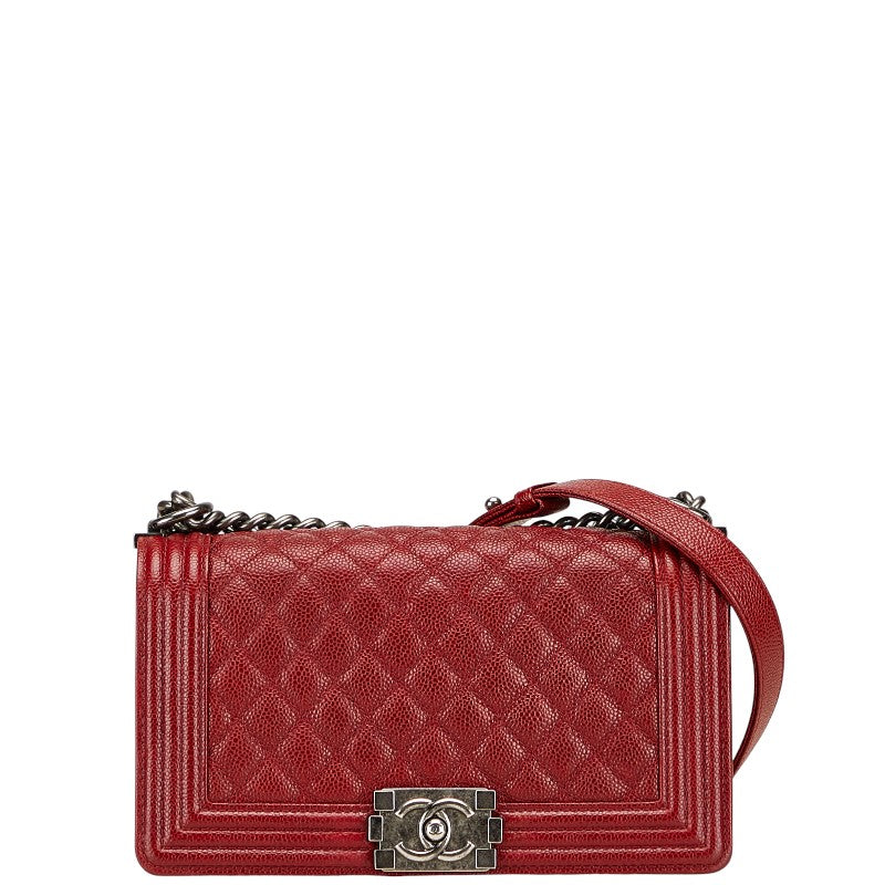 Chanel Boy Chanel Caviar Shoulder Bag