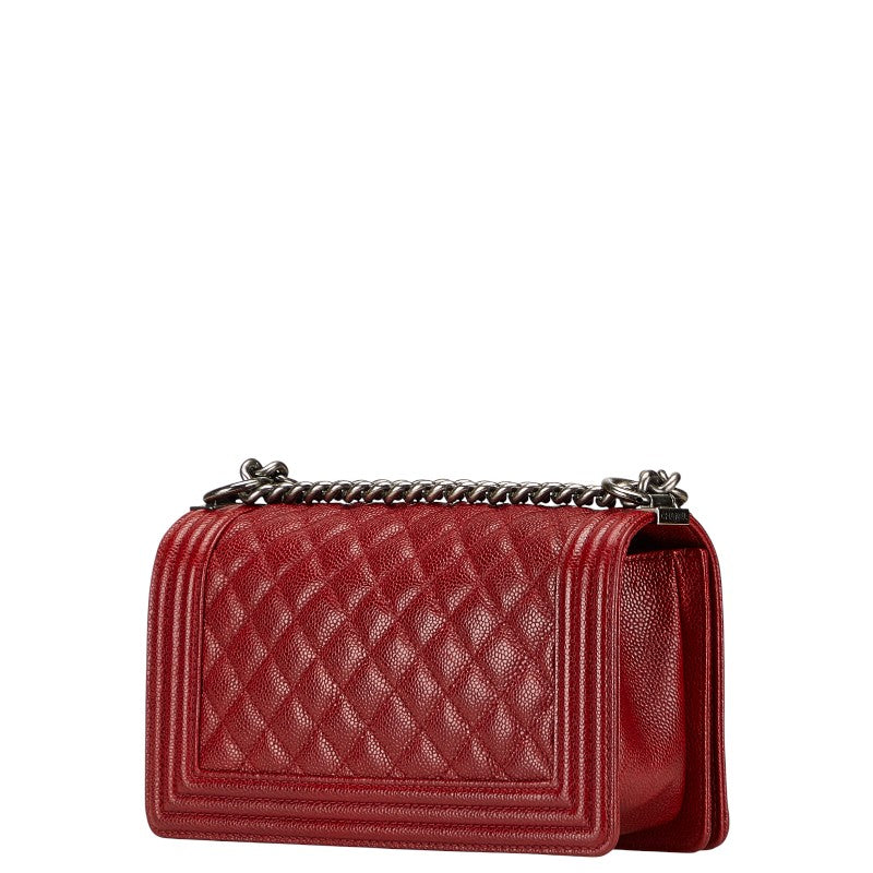 Chanel Boy Chanel Caviar Shoulder Bag
