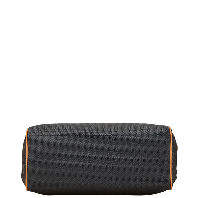 Saint Laurent PVC Leather Boston Bag